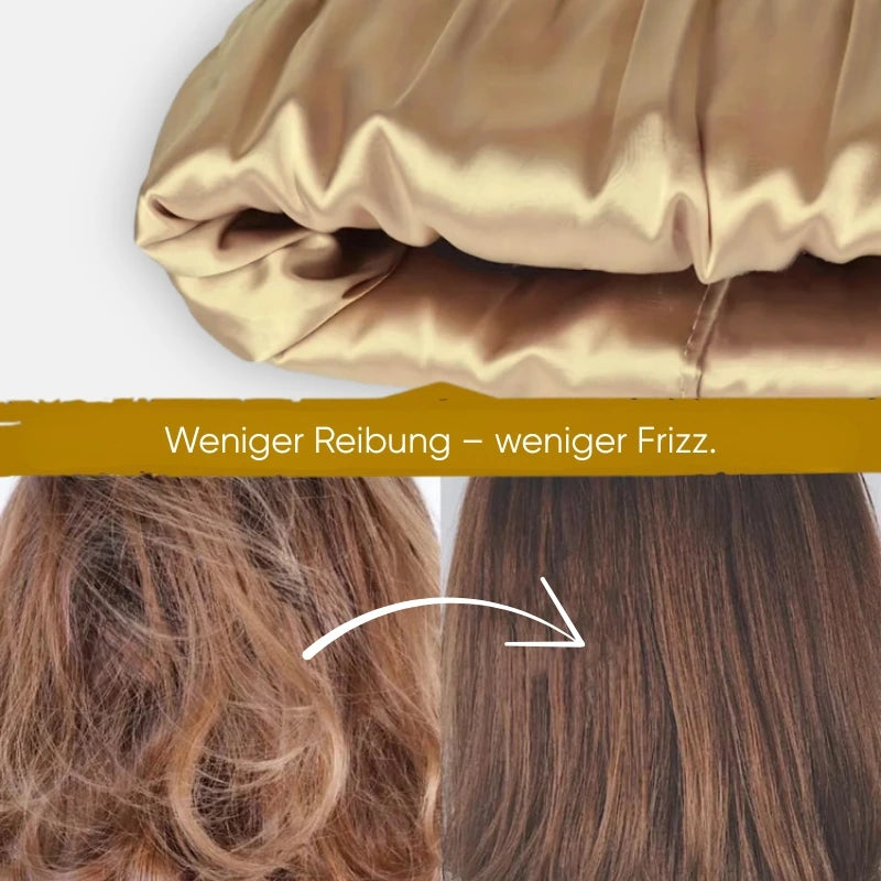 SilkyBeanie – Satin Wintermütze