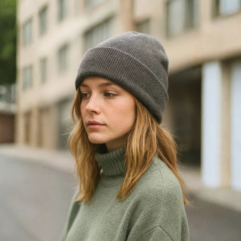 SilkyBeanie – Satin Wintermütze