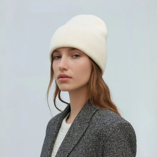 SilkyBeanie – Satin Wintermütze